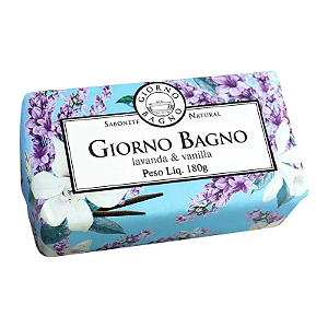 GIORNO BAGNO SABONETE LAVANDA E VANILLA 180G