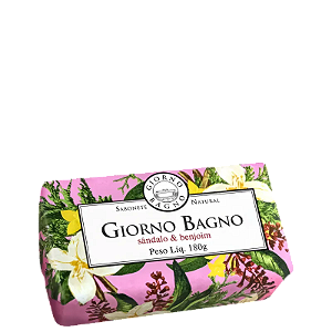 GIORNO  BAGNO SABONETE SÂNDALO E BENJOIM 180G