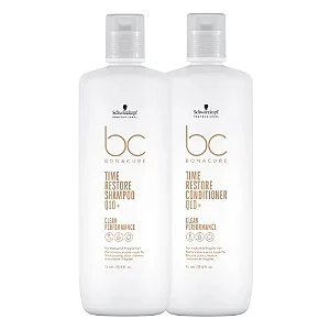 Kit BC Bonacure Q10+ Shampoo e Condicionador 1L
