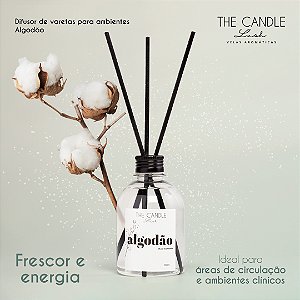 Difusor de Varetas para Ambiente - 250ml, Algodão