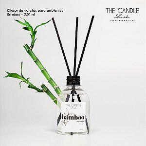 Difusor de Varetas para Ambiente - 250ml, Bamboo