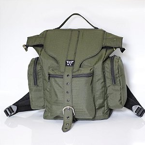 Mochila Voadora - Verde Militar em Ripstop