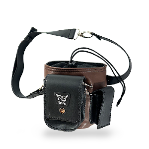 CHALK BAG ISKALADA - MARROM / OFF WHITE - PREMIUN ALTA PERFORMANCE (VEGAN)