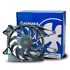 Eletroventilador Fiat Novo Uno vivace 1.0 2010 Com Ar Gauss