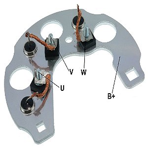 Placa De Diodos Gauss Equivalente 1100748 Delco