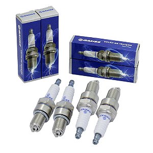 Kit 4 Velas Fiat Fiorino 1.3 1.5 1988 a 1991 Gasolina Gauss