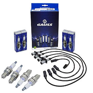 Kit Cabo Vela Kombi 1.6 com catalisador rosca long Gasolina
