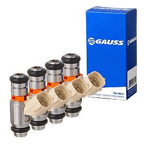 Jogo Bico Injetor Santa Fé 43815 2.0 16v FlexFuel Gauss
