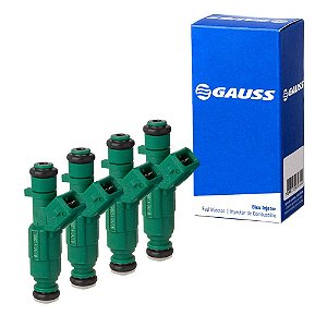 Kit 4 Bico Injetor Meriva 2003 a 2005 1.8 MPFI Flex Gauss