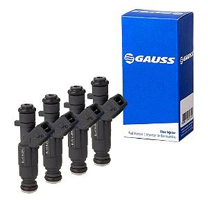 Kit 4 Bico Injetor Fiat Marea 2000 a 2007 2.4 20v MPI Gauss