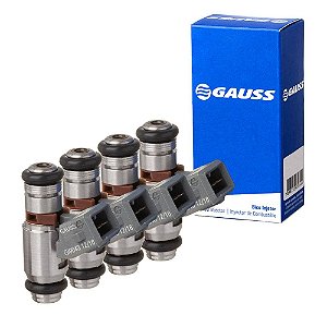 Kit 4 Bico Injetor Santana 2.0 8v MPI Etanol 97-05 Gauss