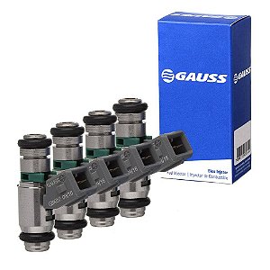 Kit 4 Bico Injetor Fiat Palio 2008 a 2019 1.0 8v Flex Gauss