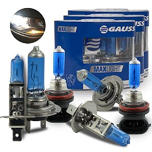 Kit Lâmpada Super Branca Ford Fiesta 2011-2016 Farol e Milha