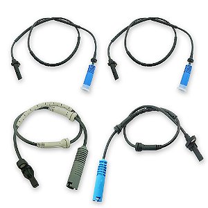 Kit Sensor Abs Gauss Dianteiro+Traseiro Bmw 330 2005-2013