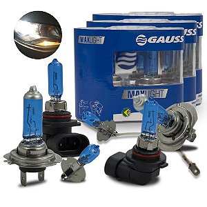 Kit Lâmpadas Super Branca Alfa Romeo 166 Farol e Milha