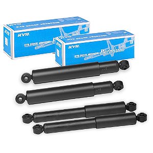 Kit 4 Amortecedor Kayaba Kombi C/Porta Corrediça 97-13