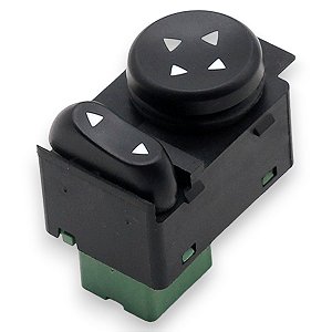 Interruptor Retrovisor Gauss Para Fiat Palio 1.4 2005-2023