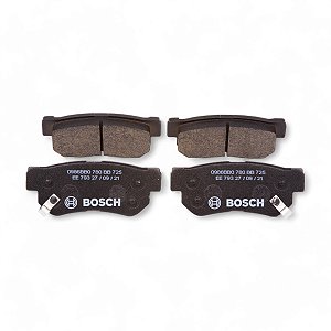 Pastilha Organica Traseiro Bosch Para Hyundai Azera 3.0 2011-2017