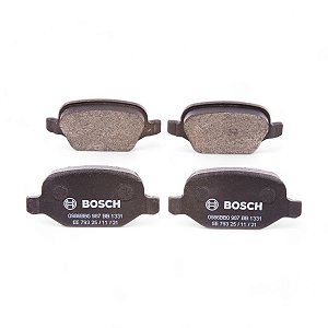 Pastilha Organica Traseiro Bosch Para Fiat 500 1.4 2007-2015