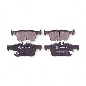 Pastilha Organica Traseiro Bosch Para Ford Fusion 2.0 2013-2021