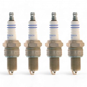 Kit Velas Santana 1.8 8v Ap1800 1997-2006 Álc Bosch