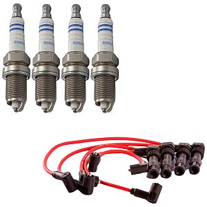 Kit Cabo E Vela Gol G2 1.0 16v At 1997 1998 Gasolina Bosch