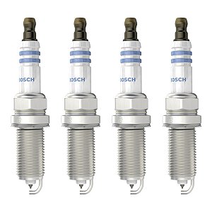 Kit Jogo 4 Velas Citroen H1 2.4 16v 2008 2009 Gasolina Bosch