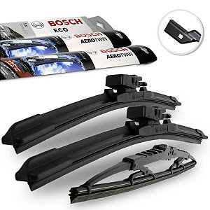 Palheta Volvo C30 2010 A 2018 Dianteira E Traseira Bosch