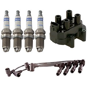 Kit Vela Cabo Bobina Vectra 2.0 Dohc Sfi 1997 Gaso Bosch