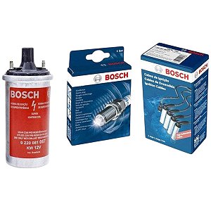 Cabo Vela Bobina Santana 2.0 8v Ap2000 84-86 Gasolina Bosch