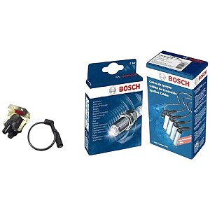 Kit Vela Cabo Bobina Gol G2 1.8 8v 522 Ap1800 95 Gaso Bosch