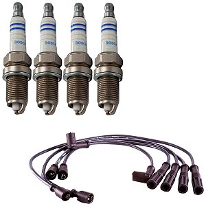 Kit Cabo E Vela Tipo 2.0 8v M5 Gas 1993 1994 Gasolina Bosch
