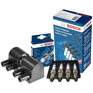 Kit Vela Cabo Bobina Corsa 1.6 8v Sohc Mpfi 00 Gaso Bosch