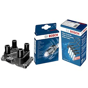 Kit Velas Ignição Chevrolet Vectra 2.0 Sohc 05-09 Flex Bosch