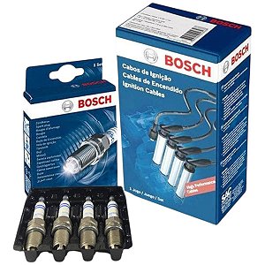 Kit Cabo E Vela Veraneio 4.1 Mt.250 1992 1993 Álcool Bosch
