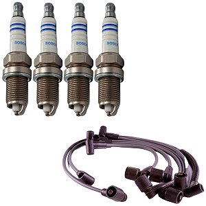 Kit Cabo E Vela Silverado 4.1 6cc 2000 2001 Gasolina Bosch
