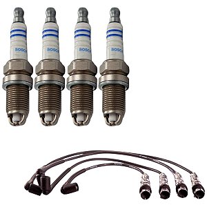 Kit Cabo E Vela Astra 2.0 8v Sohc Mpfi 1994 1995 Gas Bosch