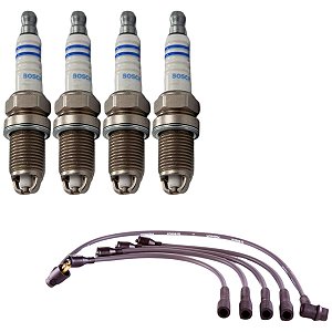 Kit Cabo E Vela Clio 1.6 8v K7m 1996 1997 1998 Gas Bosch