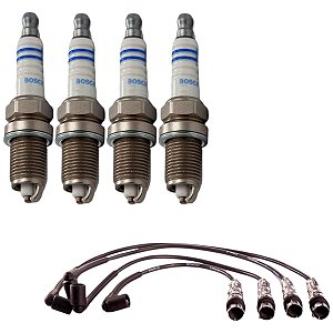 Kit Cabo E Vela Vectra 2.0 Sohc 2005 2006 2007 Flex Bosch