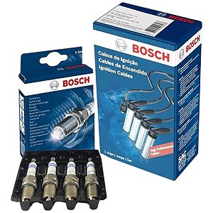 Kit Cabo E Vela Veraneio 2.5 Mt.151 1982 1983 Álcool Bosch