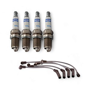Kit Cabo E Vela Escort 1.6 8v Cht 1600 87 Gaso/álcool Bosch