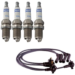 Kit Cabo E Vela Pampa 1.8 8v Ap1800 1992 1993 Gasolina Bosch