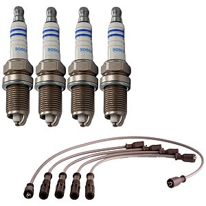 Kit Cabo E Vela Uno G1 1.0 8v Fiasa  1992 Gasolina Bosch