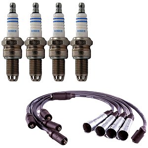 Kit Cabo Vela Polo Classic 1.6 8v 96-98 Gasolina Bosch