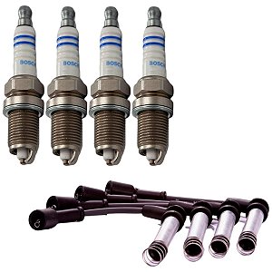 Kit Cabo E Vela Prisma 1.0  2013 2014 2015 2016 Flex Bosch