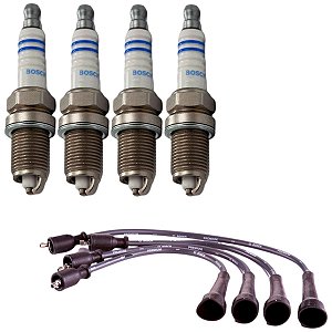 Kit Cabo E Vela Trafic 2.0 8v F3r Flex 01 Gasolina Bosch
