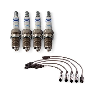 Kit Cabo E Vela Golf 2.0 8v Aba 1996 1997 Gasolina Bosch
