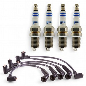 Kit Cabo E Vela Voyage 1.6 8v Ae 1989 1990 Gasolina Bosch