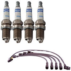 Kit Vela Ignição Renault R19 1.6 8v C3l 93-00 Gasolina Bosch