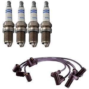 Kit Cabo E Vela Uno G1 1.6 8v Sevel  1993 Gasolina Bosch